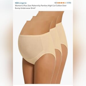 Maternity Beige Underwear Set